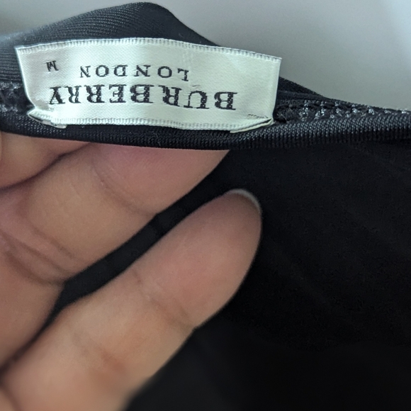 Burberry Black Belted Mini Dress - Picture 6 of 6